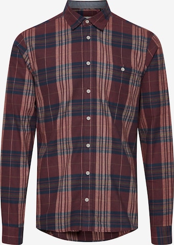 BLEND Button Up Shirt in Brown: front