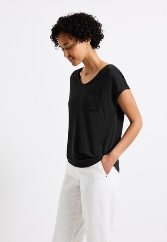 STREET ONE Shirt in Black