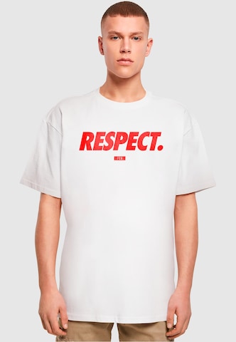 T-Shirt MT Upscale en blanc : devant