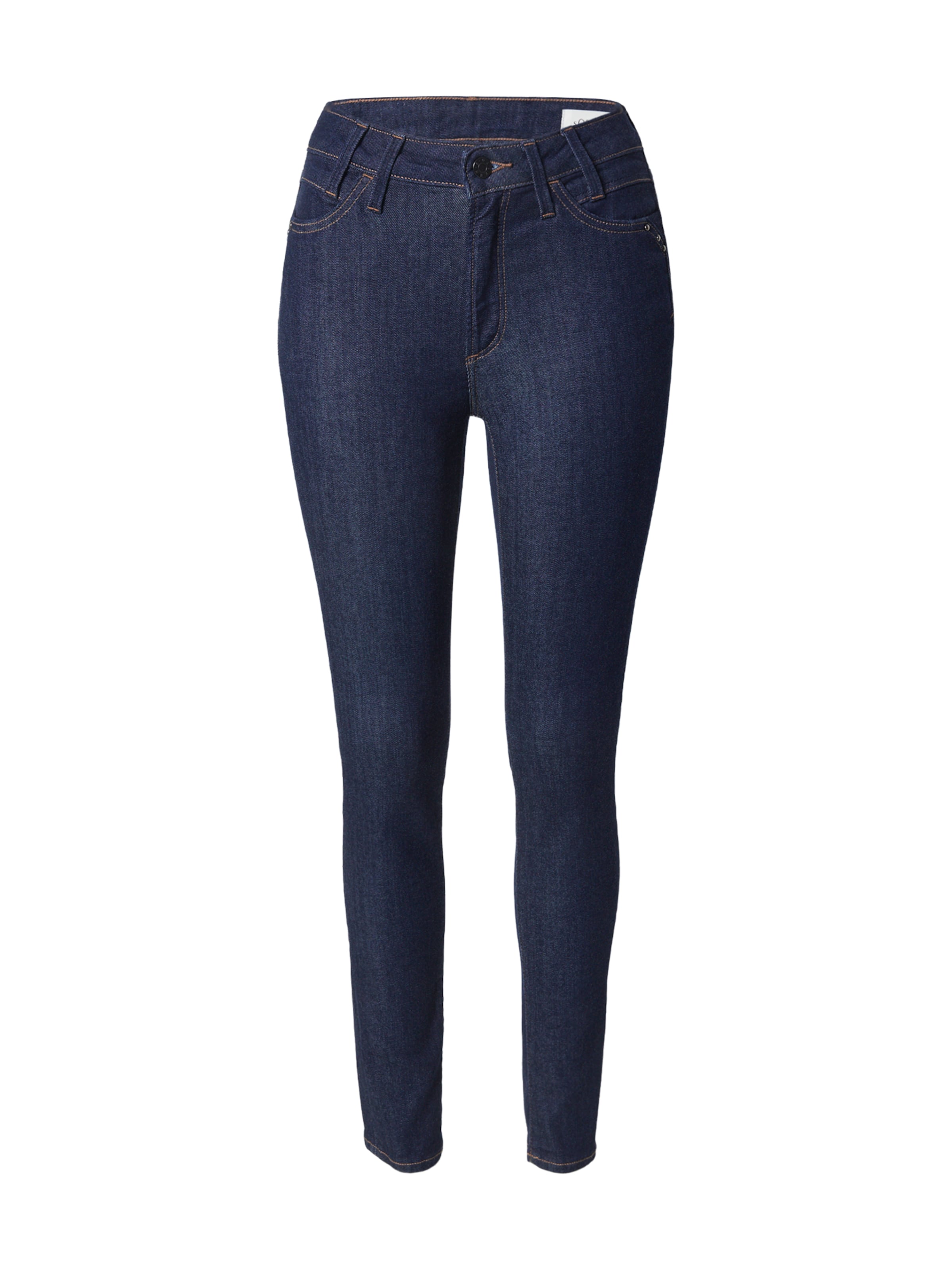 Skinny Jeans 'Izabell' de la s.Oliver pe albastru: față