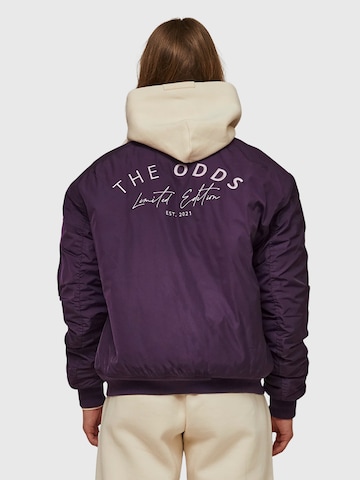 THE ODDS Winterjas 'Bomber Jacket/ LMTD edition' in Lila