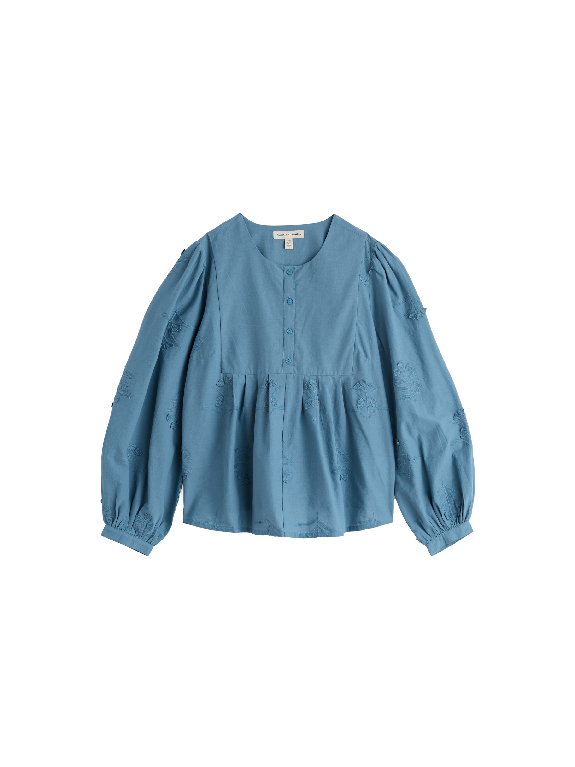 Seasalt Cornwall Bluse i blå: forside