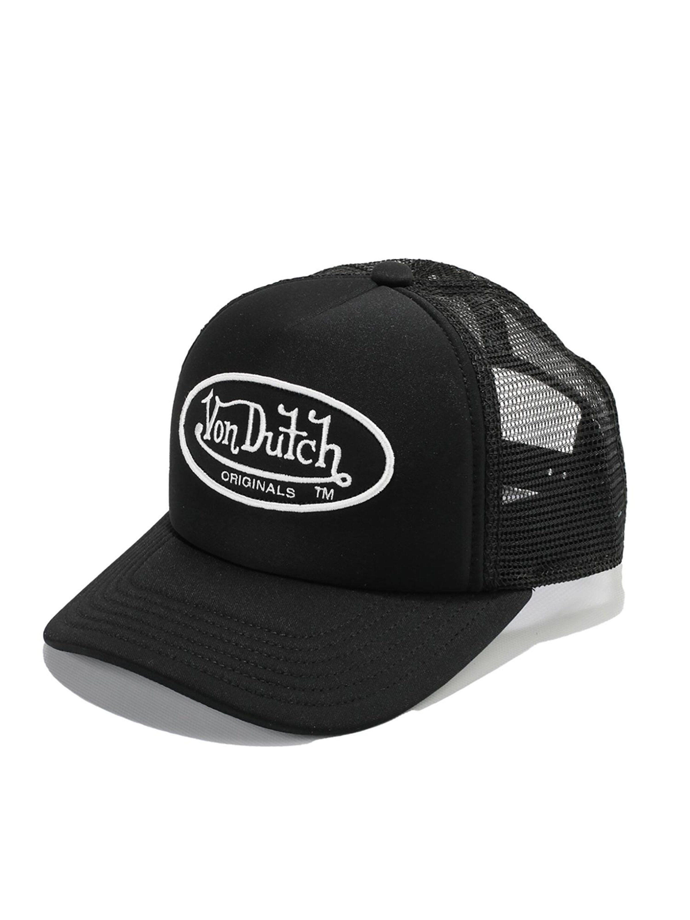 Von Dutch Cap 'Tampa' in Black: front