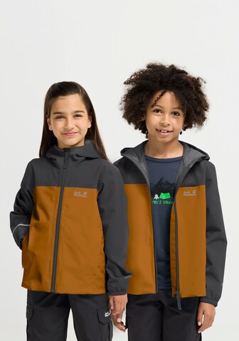 JACK WOLFSKIN Outdoor jacket in Brown: front