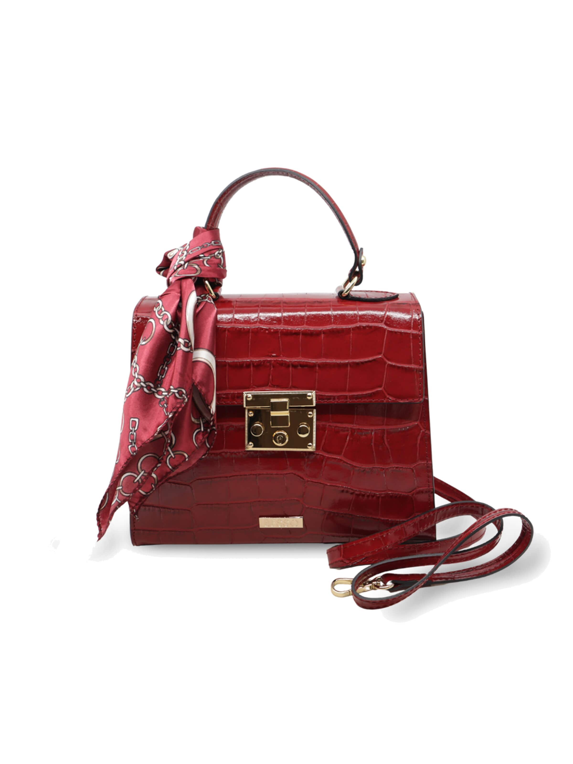 BESSO Handtas 'Serenata di Seta' in Rood: voorkant