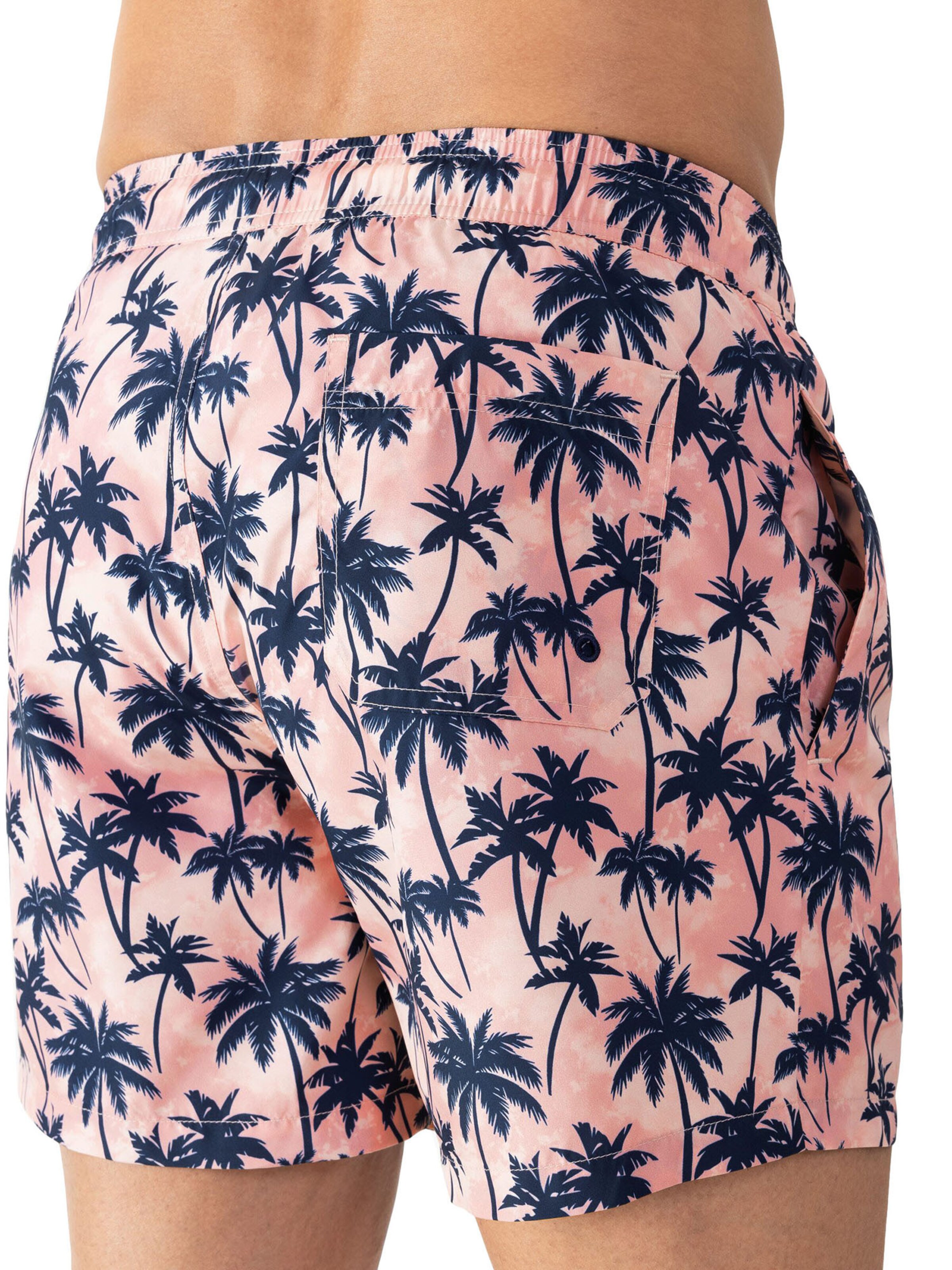 Mey Swimming shorts 'Palm Haven' in Pink