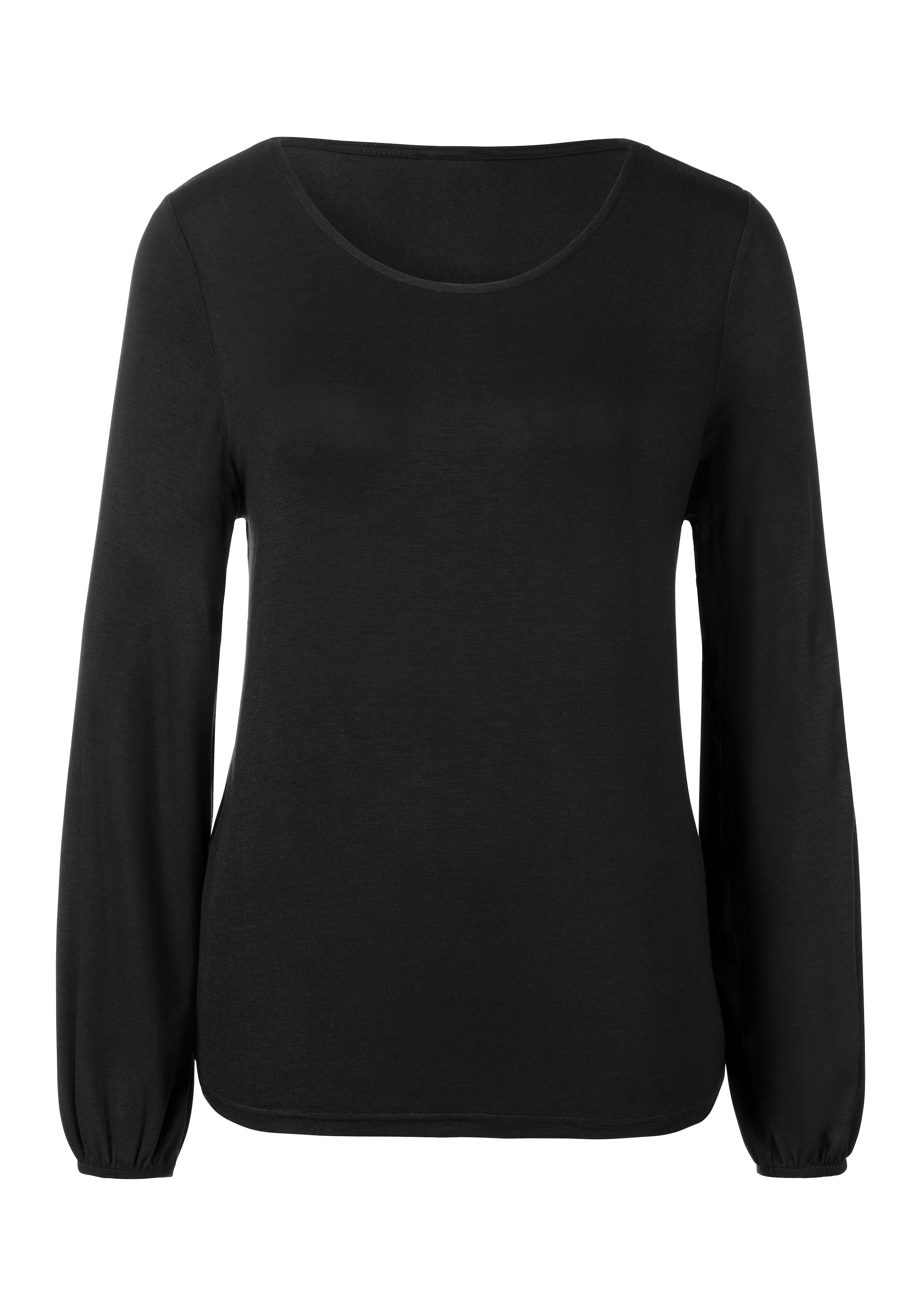 LASCANA - Camiseta en negro: frente