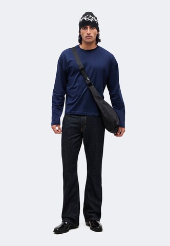 WEEKDAY T-shirt i blå: framsida