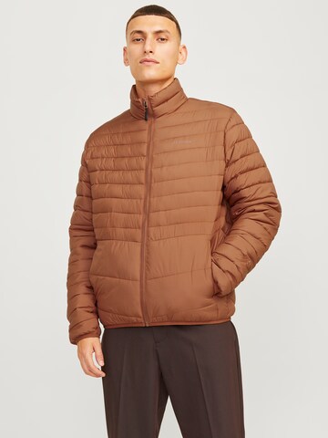 JACK & JONES Демисезонная куртка 'JJEState' в Коричневый: спереди