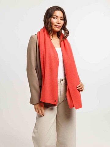 FRAAS Schal in Rot: Vorderseite