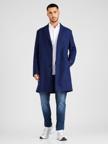 HUGO Between-Seasons Coat 'Malte' in Blue