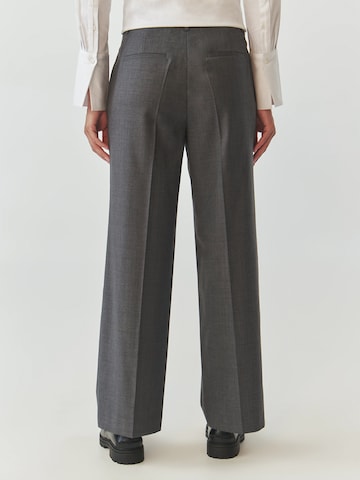 Wide Leg Pantalon à plis 'Masda 1' TATUUM en gris