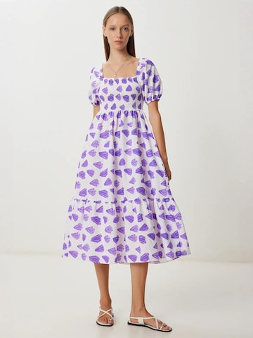 Happiness İstanbul - Vestido em mistura de cores: frente