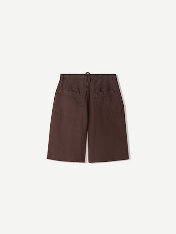 Regular Jean Bershka en marron