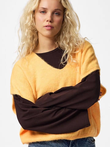 PIECES Pullunder 'PCAllie' in Orange: front
