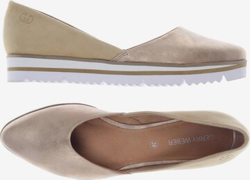 GERRY WEBER Flats & Loafers in 38 in Beige: front