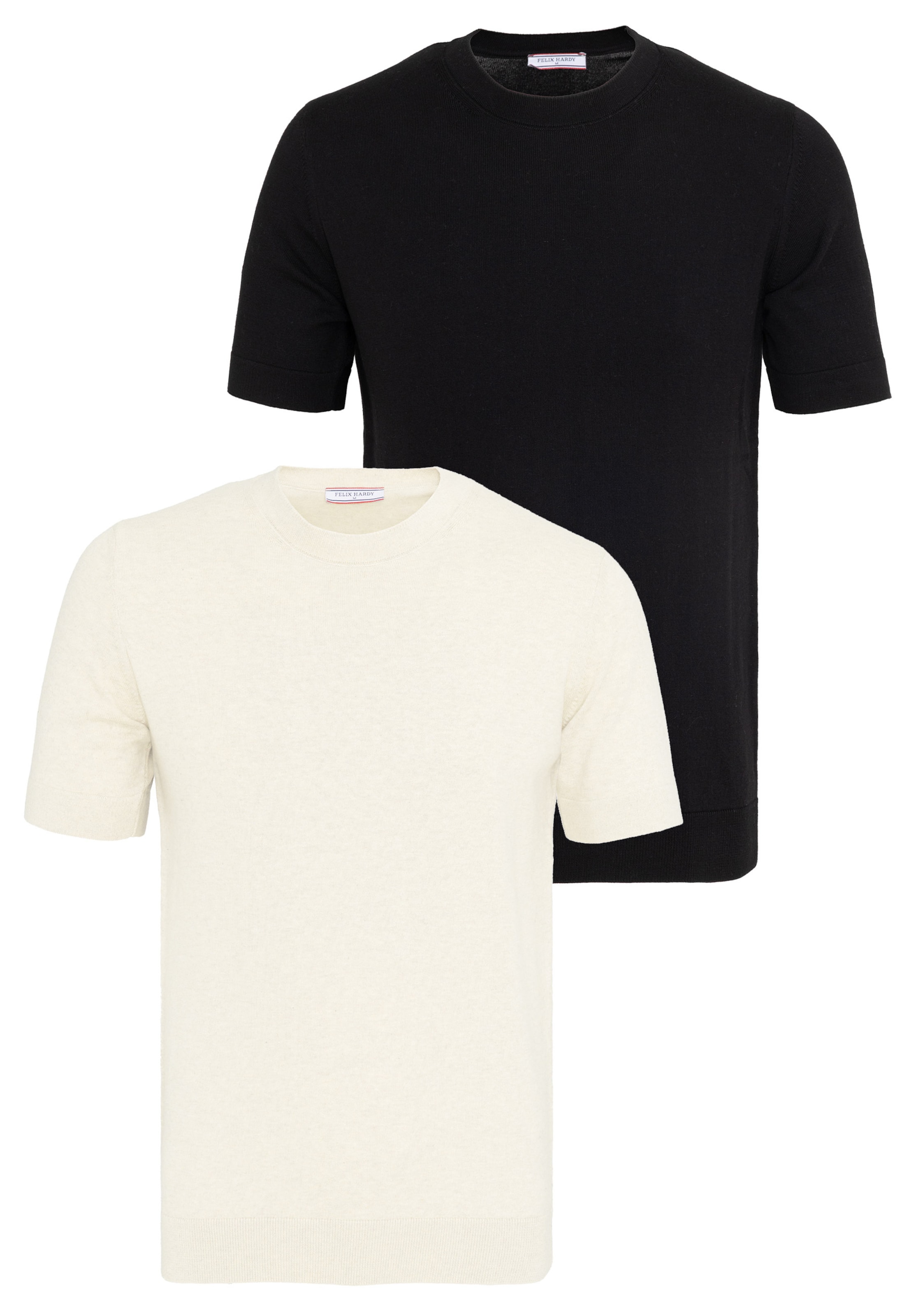 Felix Hardy Camisa em XXL em ecru / preto, Vista do artigo