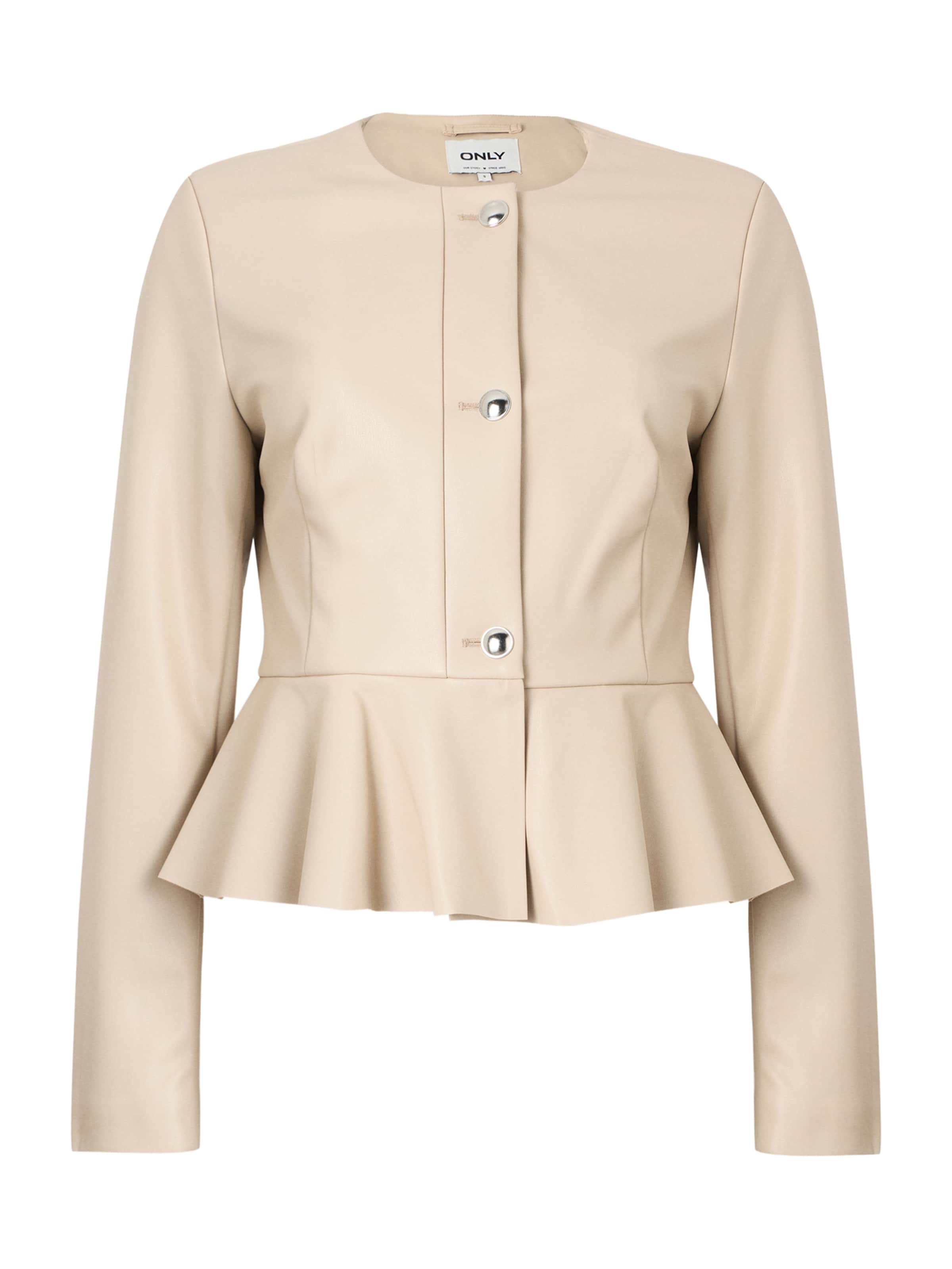 ONLY Prehodna jakna 'ONLVERONA' | bež barva: sprednja stran