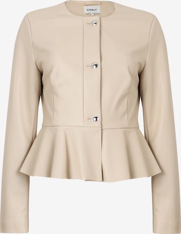 ONLY Between-Season Jacket 'ONLVERONA' in Beige: front