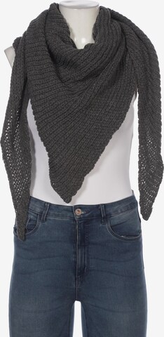 Zwillingsherz Scarf & Wrap in One size in Grey: front