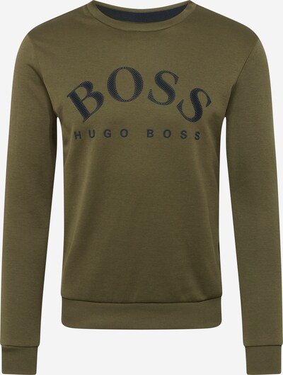 Bluză de molton 'Salbo' BOSS ATHLEISURE pe oliv / negru, Vizualizare produs