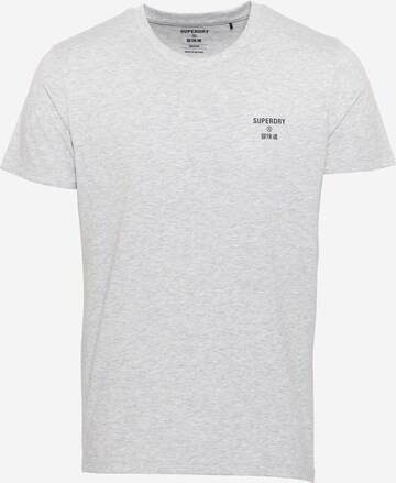 Superdry - Camiseta funcional 'Core' en gris: frente