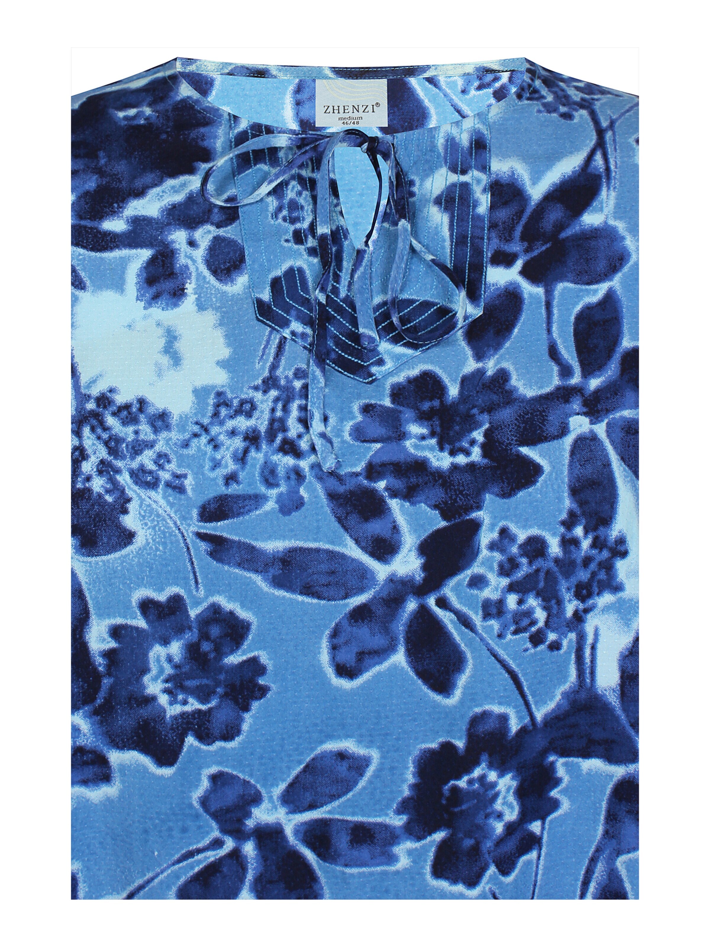 Zhenzi Blouse 'Kiara 1461' in Blauw