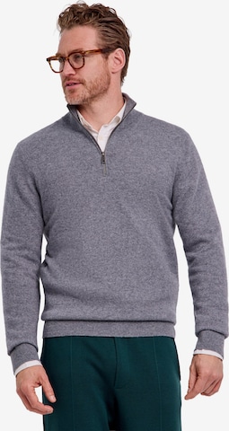 FALKE Pullover 'Pure Cashmere' in Grau: Vorderseite