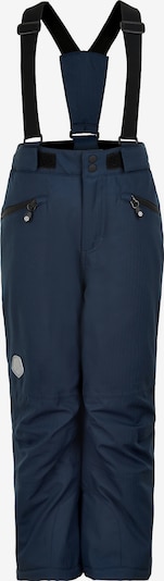 Funkcinės kelnės iš COLOR KIDS, spalva – tamsiai mėlyna / šviesiai pilka / balta, Prekių apžvalga