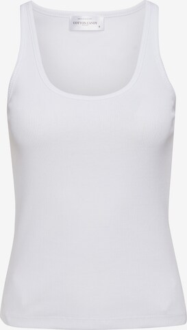 Cotton Candy Top 'ROCA' in White: front