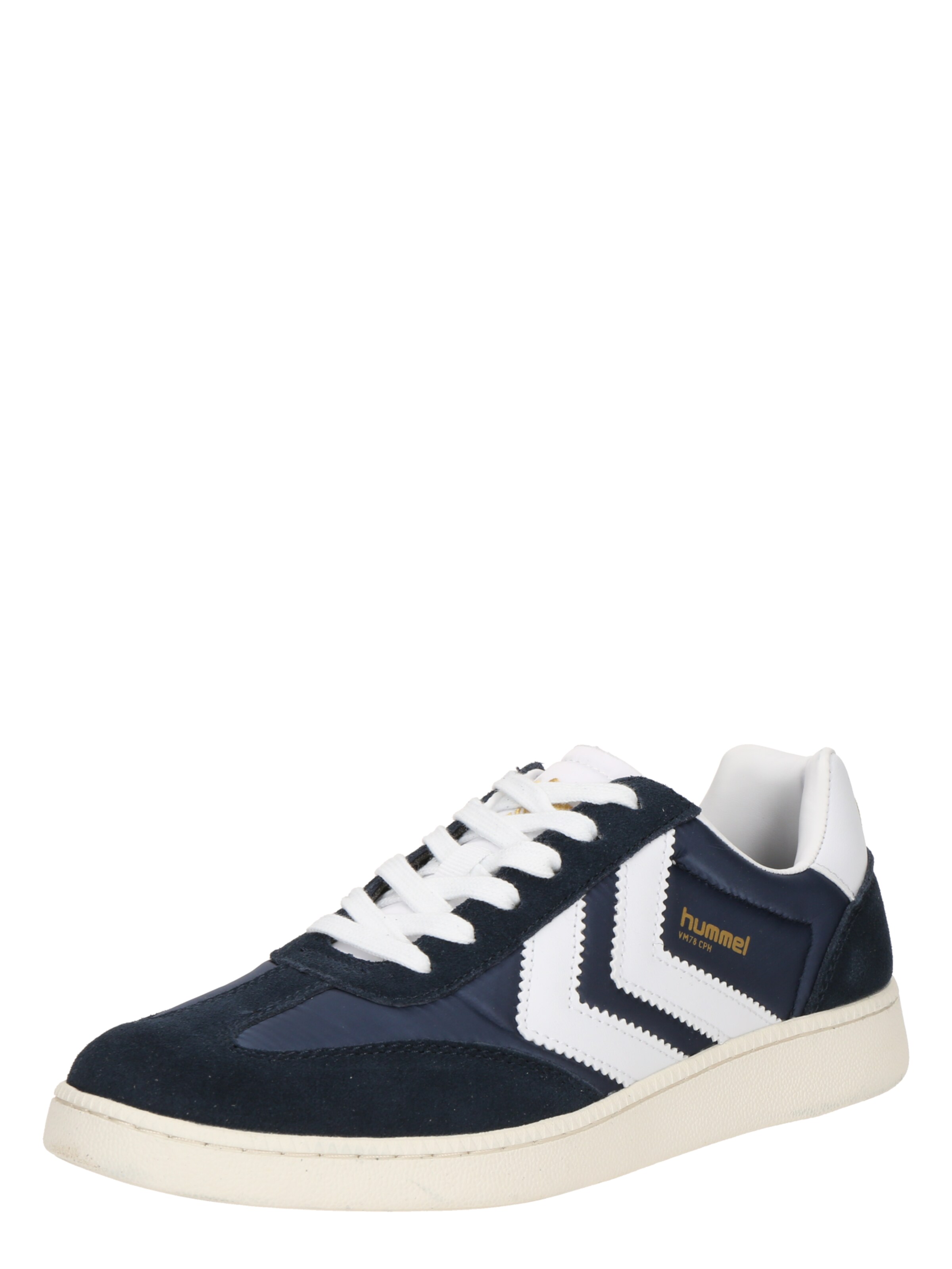 Hummel Platform trainers 'VM78' in Blue: front