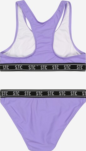 STACCATO Bustier Bikini in Lila