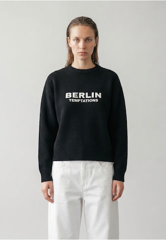 Vertere Berlin - Casaco de malha em preto: frente