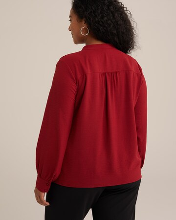 Chemisier WE Fashion en rouge