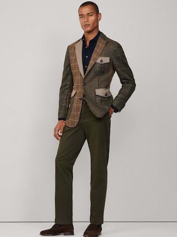 Hackett London Regular Chino trousers 'Cavalry' in Green