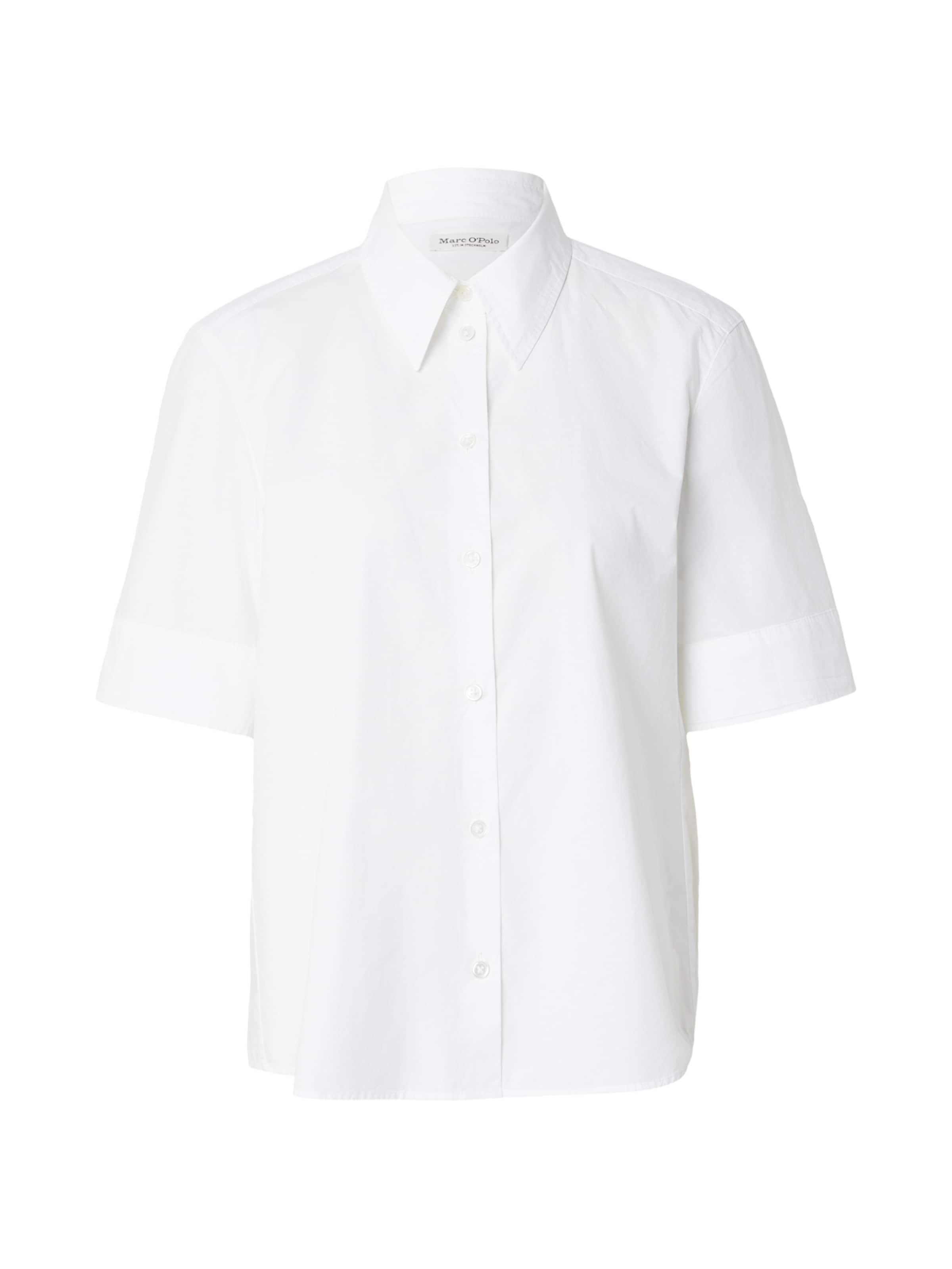 Camicia da donna di Marc O'Polo in bianco: frontale