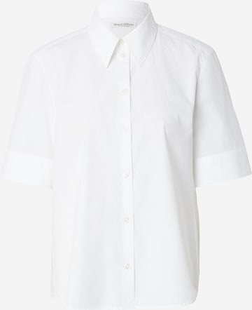 Camicia da donna di Marc O'Polo in bianco: frontale