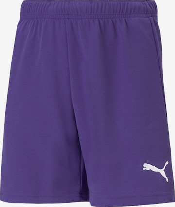 PUMA Sports trousers 'TeamRise' in Purple: front