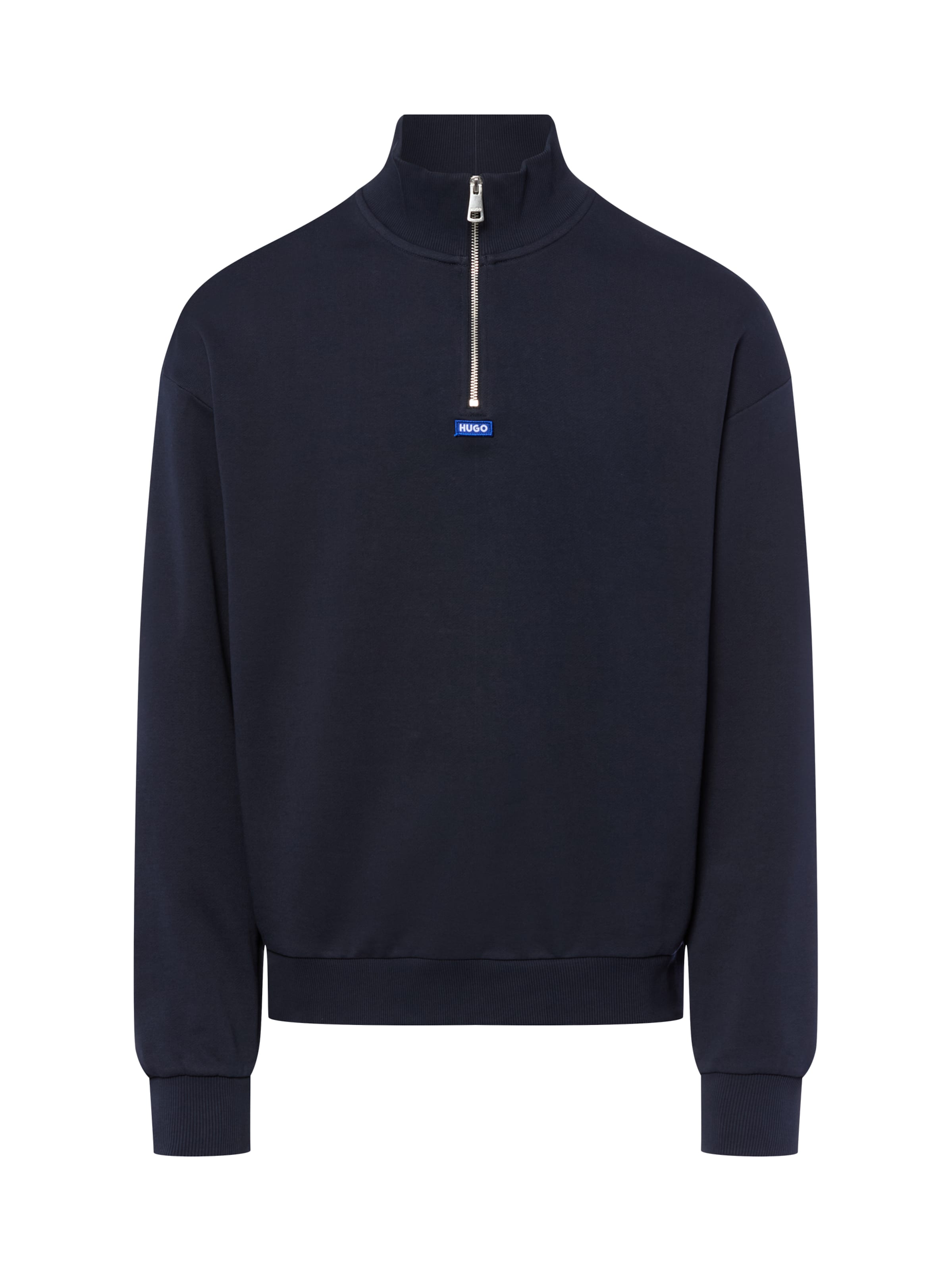 HUGO Sweatshirt Neeler in Blau: Vorderseite