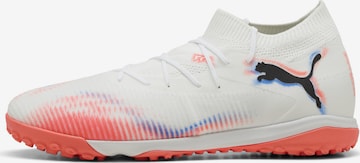 Chaussure de foot 'Future 8 Match' PUMA en blanc : devant