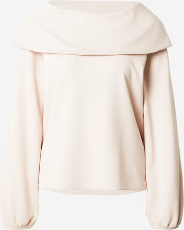 Sweat-shirt monari en rose : devant