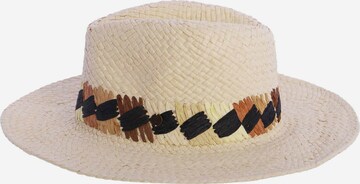 Amichi - Sombrero 'Sombrero para mujer Jeune de fibras naturales trenzadas' en blanco: frente