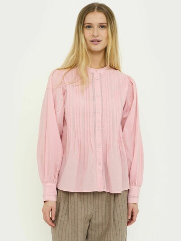 Soft Rebels Shirt ' SRTahnee ' in Lila: Vorderseite