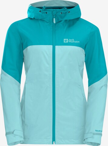 JACK WOLFSKIN Outdoor Jacket 'Weiltal 2L' in Blue: front