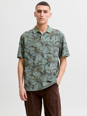 Tricou 'JPRBLUHAWAII' de la Jack & Jones Premium pe verde: față