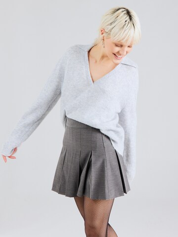 Oval Square Pullover 'Fab' i blå: forside