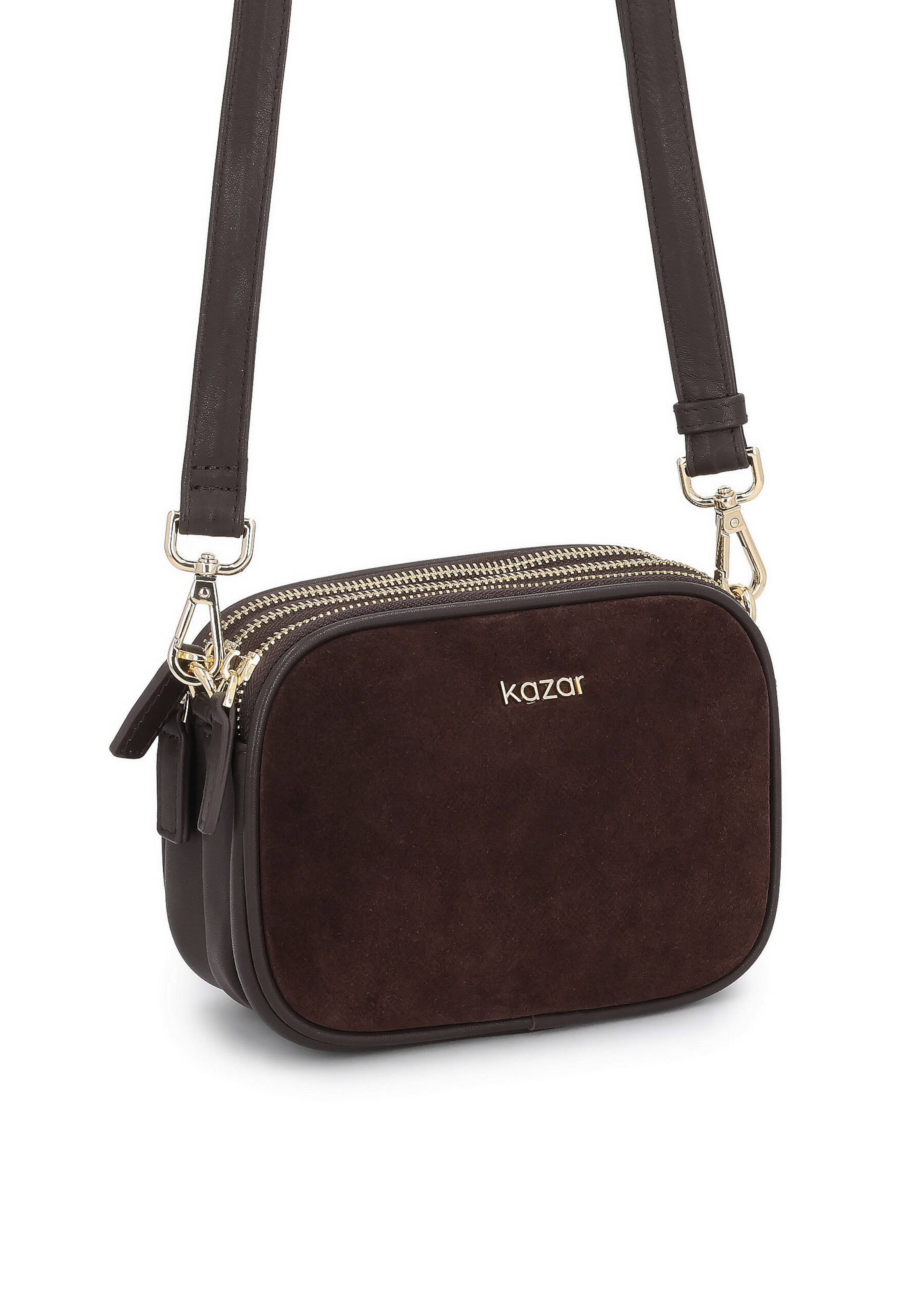 Kazar Olkalaukku värissä ruskea