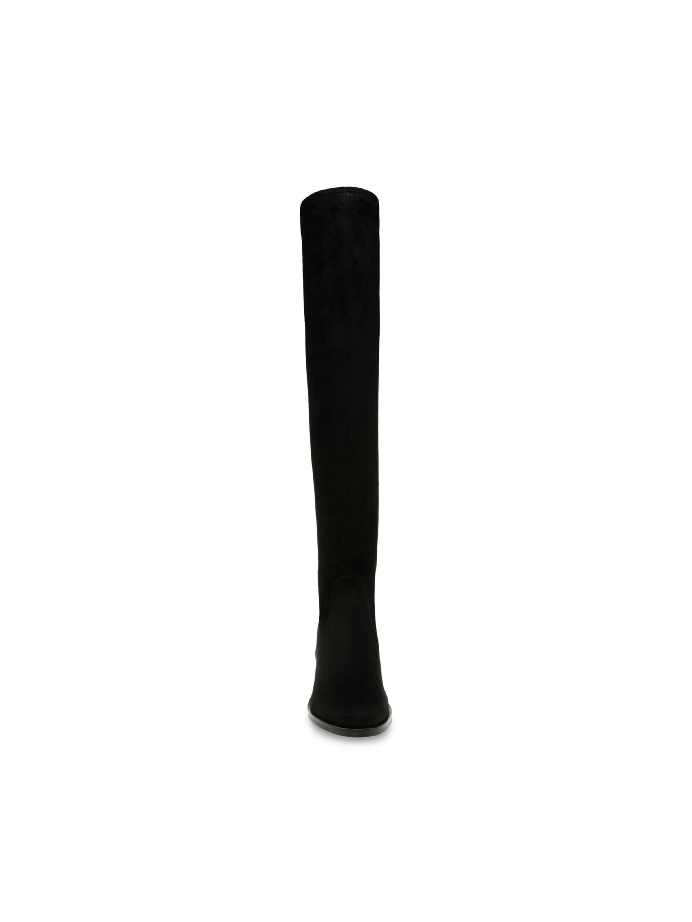 STEVE MADDEN Kozaki 'Salvador Stretch Microsuede Black' w kolorze czarny