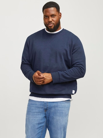 Jack & Jones Plus Sweatshirt in Blau: Vorderseite