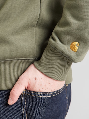 Carhartt WIP Суичър 'Chase' в зелено